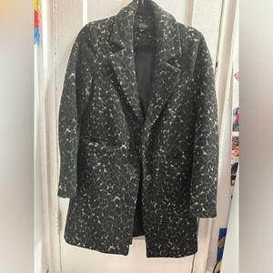 Coffee Shop New York Meg Printed Wool blend Jacket